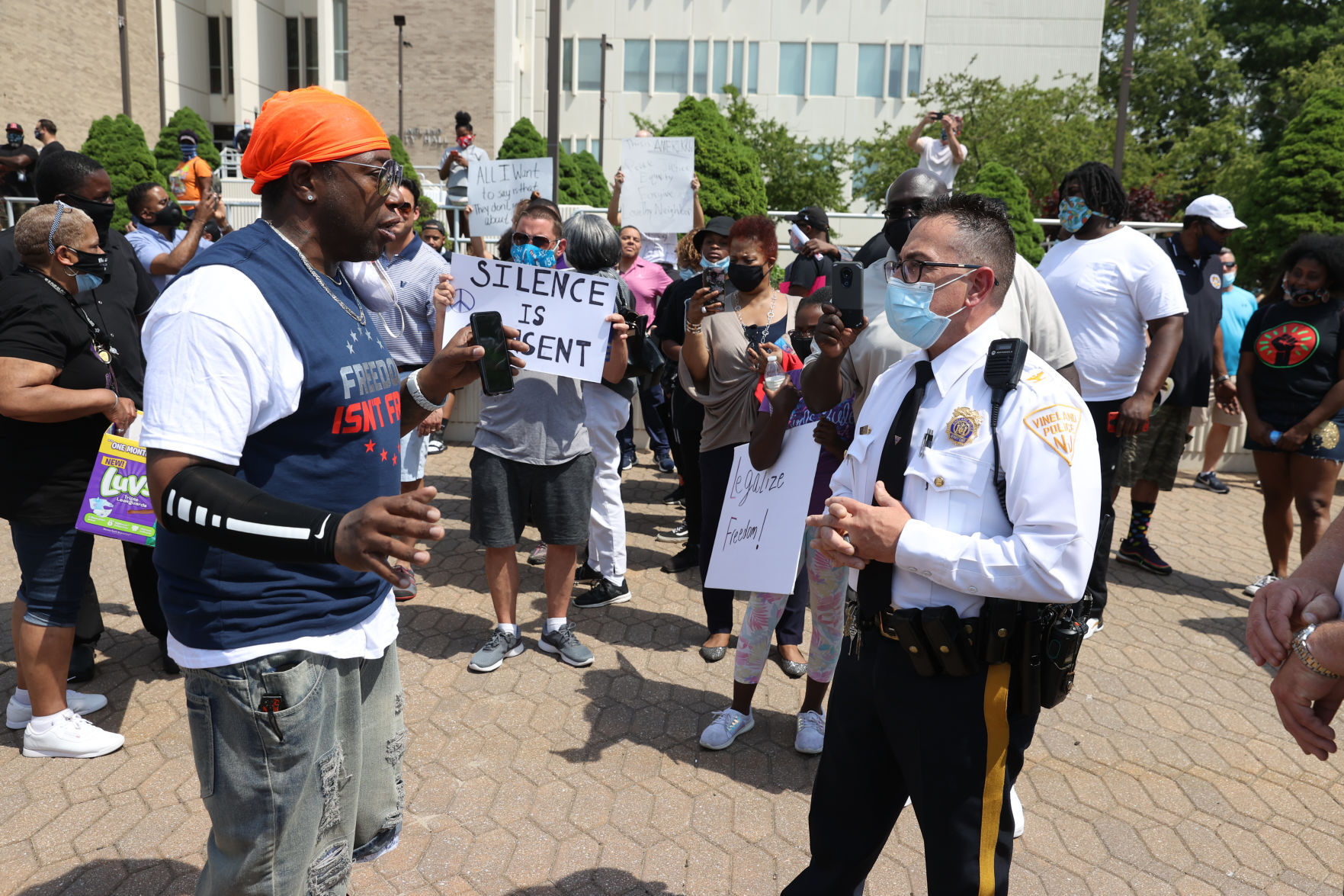 Vineland Protest